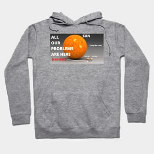 Galaxy you are here Hoodie